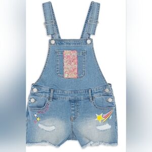 Jordache Girls Denim Overall Shorts